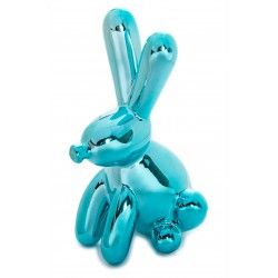 Blue Balloon Rabbit Décor 