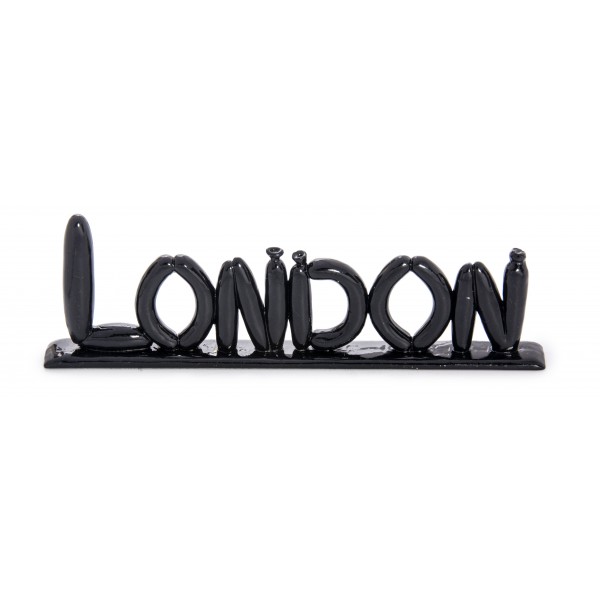 Black London Balloon Letters