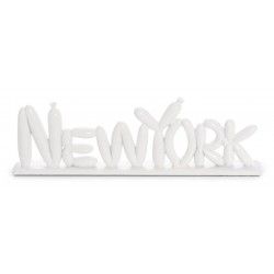 White New York Balloon Letters