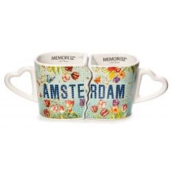 Mossaic Vintage Floral Amsterdam 2 Set Mugs 12oz